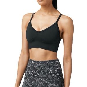 LULULEMON BLACK EBB TO STREET BRA